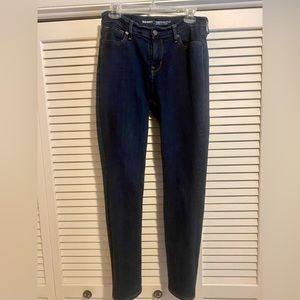 Old Navy Curvy Profile Dark Denim Mid-Rise Jeans Size 8L